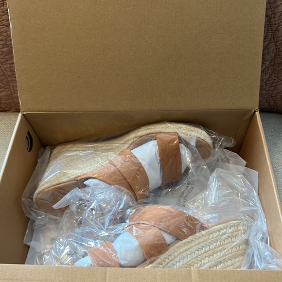 NWT JCrew Factory Espadrille Mule Wedge - Picture 8 of 9